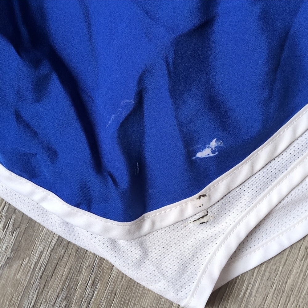 Nike Blue And White Running Shorts Size Smalll - Picture 2 of 7